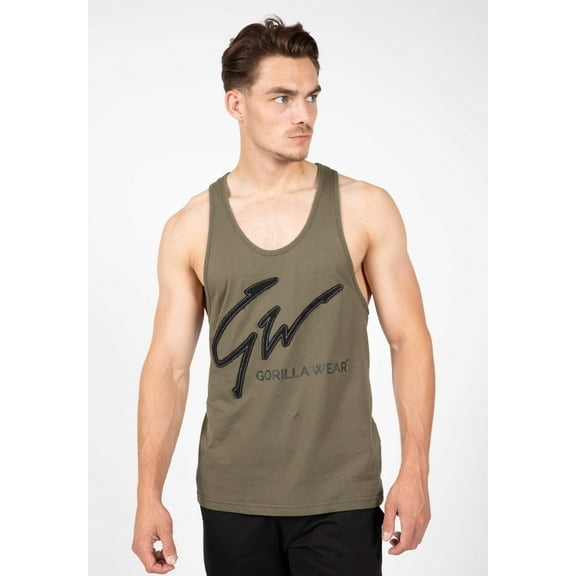 Evansville Tank Top - Army Green
