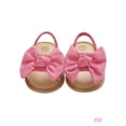thumbnail image 4 of Eliza-Sandalias Con Nudo De Lazo Para Bebés , Zapatos De Patchwork Planos Casuales De Suela Suave Princesa, 4 of 4