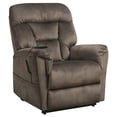 thumbnail image 2 of PRI Serengeti Dual Motor Lift Chair in Light Brown, 2 of 7