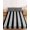 Jet Black, variant on King Size Fitted Sheet Set - Yellow Brown Striped 3 Piece Bedding Sets 16" Deep Pocket Fitted Sheet with 2 Pillowcases, Modern Farmhouse Vertical Stripes Brushed Microfiber Hotel Luxury Bed Sheets