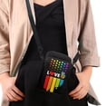 thumbnail image 4 of HELLHERO Spider Web Leakproof Adjustable Shoulder Strap Crossbody Bag Double Deck for Casual Use, 4 of 7