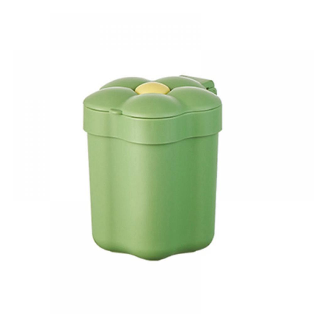Home Office Table Trash Can, Mini Small Waste Bin Desktop Garbage