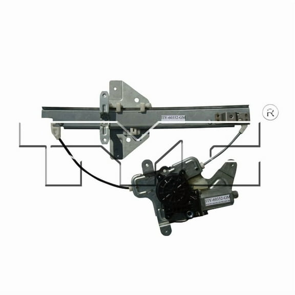 TYC for Pontiac Grand Am Power Replacement Rear Passenger Side Window Regulator Fits 1999 Oldsmobile Alero