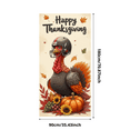 thumbnail image 7 of Decorative Turkey Banner for Thanksgiving Party Autumn Celebration Holiday, 7 of 7