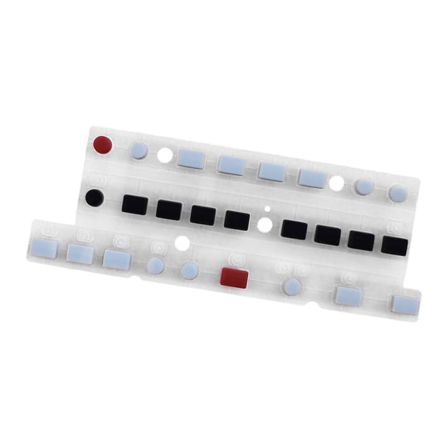 Bunblic Key Conductive Rubber Pad Replacement Component Maintenance Keypad Electronic Keyboard Function Key Part for Practice Middle Mount