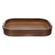 thumbnail image 4 of Rectangular Vintage Bamboo Tray For Serving Snacks In Kitchen Light Brown 1Pcs, 4 of 4