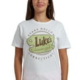 thumbnail image 6 of Gilmore Girls Luke's Diner Stars Hollow Connecticut on White Short Sleeve Adult T-Shirt-Large, 6 of 6