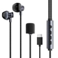 thumbnail image 1 of Professional KTV Monitoring Earphones with Integrated Sound Card. This Wired In-ear Karaoke Headset Features 8 Professional Singing Effects Including KTV, Classic, Theater,, 1 of 12