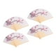 thumbnail image 2 of Abanico De Bambú, Ventilador De Mano Plegable, Pequeño, Compacto, Decorativo, Atractivo Para Decoración De Representaciones Escénicas, 2 of 7