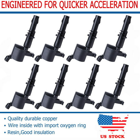 8 Pack DG511 Ignition Coil On Plug For Ford F-150