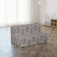 thumbnail image 2 of Floral Foldable Mattress, Coffee Tones Flowers Art, 74.8" x 39.4", Pale Taupe and Grey, by Ambesonne, 2 of 4