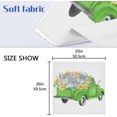 thumbnail image 5 of GZHJMY Cloth Napkin Green Truck Lamb Flower Kitchen Decor for Cocktail Gathering Party Holiday Everyday Use 4 Pack 20" × 20", 5 of 6