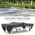 thumbnail image 2 of Waterproof  Pong Table Cover Tennis Cover Protect Outdoor Indoor Anti-UV Dustproof  Pong Table Cover, 2 of 8