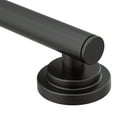 thumbnail image 2 of Moen YG0712BL Matte black 12" designer grab bar, 2 of 2