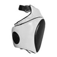 thumbnail image 2 of Lipstore Boxing Curved Thigh Pad Training Aid Kickboxing Practicing Punching Bag Kick left white, 2 of 8