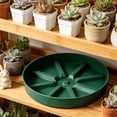 thumbnail image 4 of Rewenti Home Garden Flower Pot Saucer Thickened Round Plastic Water Tray Control Breathable Base for Succulents Potted Plants, 4 of 6
