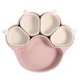 thumbnail image 1 of BKER Multifunctional Silicone Bowl Children's Bowl Pet Bowl Cat And Dog Bowl Set Silicone Plates For Children Plates With Suction Cat Silicone Plates In The Shape Of Cat Cat Pad, 1 of 3