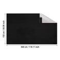 thumbnail image 4 of Cortinas para ventanas de dormitorio, persianas y estores con cinta de velcro. Cortinas para el hogar, la habitación del bebé, el dormitorio, la residencia de estudiantes o para viajar (negro), 4 of 8