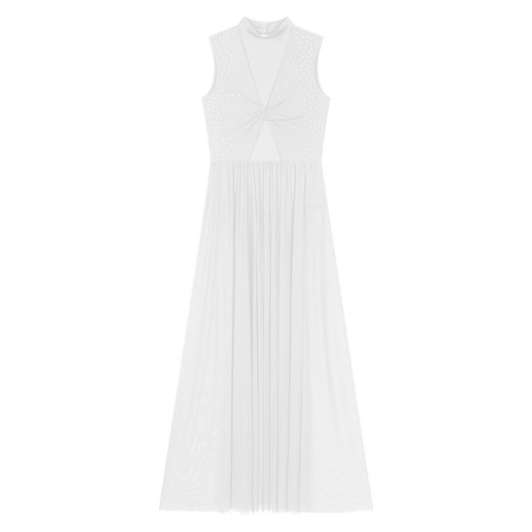 knee length dresses for ladies Fable Mesh Maxi Dress