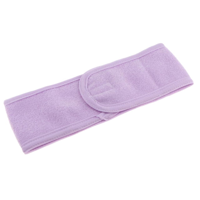 Diadema elástica para mujer, de cara, maquillaje, Púrpura Colcomx Hairband del maquillaje