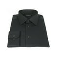 thumbnail image 5 of Mens Mondego 100% Cotton Dress Formal Classic shirt Long Sleeves sn300 black New, 5 of 5