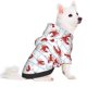thumbnail image 2 of Fotbe Cartoon Lobsters Sudadera con Estampado para Perros Pequeños – Suéter con Capucha para Mascotas, Tela Suave de Forro Polar con Bolsillo-Small, 2 of 7