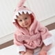 thumbnail image 3 of Albornoz de algodón para niños, albornoz para bebé, ropa de casa, camisón con forma de animal, ropa para bebé, 3 of 6