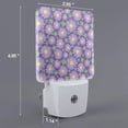 thumbnail image 2 of Xecao Daisies Flowers for Night Light - a Wall-mounted LED Fixture with A Dusk-to-dawn Sensor, Ideal for Bedrooms, Bathrooms, Hallways, and Kitchens-UK, 2 of 7