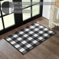 thumbnail image 4 of VHC Brands Annie Buffalo Check Black Indoor Rug Rect 24x36, Polyester Area Rug, Accent Rug, Floor Decor, Annie Buffalo Check Collection, Rectangle 24x36, Country Black, 4 of 5
