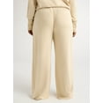 thumbnail image 3 of Scoop Women’s and Women’s Plus Ultimate Scubaknit Seamed Sweatpants, Sizes XS-4X, 3 of 5