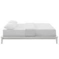 thumbnail image 4 of Modway Lodge Full Wood Platform Bed Frame in White, 4 of 7
