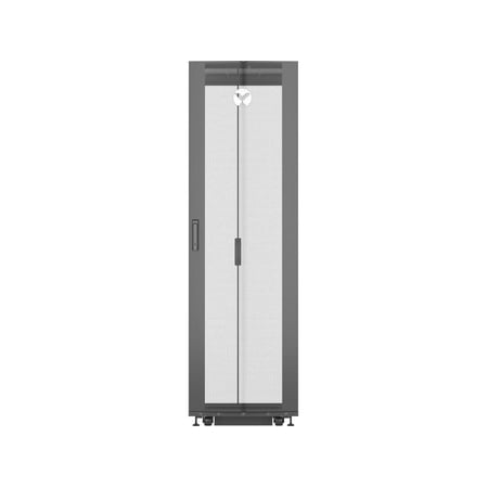 UPC: 0767041025248 | Vertiv™ VR Rack – 42U with Doors/ Sides & Casters