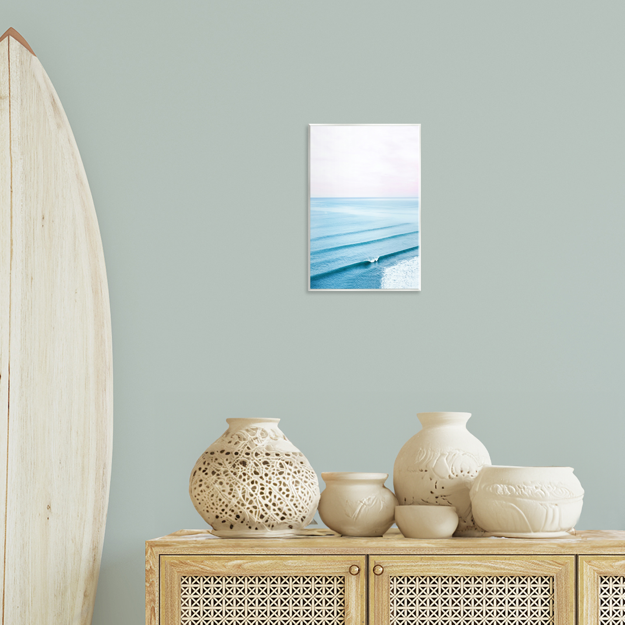 Stupell Industries Coastal Breaking Wave Nautical & Beach Photography Unframed Art Print Wall Art, 10 x 15