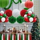 thumbnail image 3 of Set de decoración para fiestas KAXIXI 43 piezas con globos linternas y pompones, 3 of 7