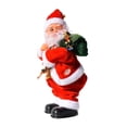 thumbnail image 2 of Electric Santa Cus Muñeca Canto Dancing Sacudida Cabeza Adorno Funny toy children kids Shower Cumpleaños Navidad Decoración de regalo perfecl Muñeca eléctrica de Santa Claus, 2 of 8