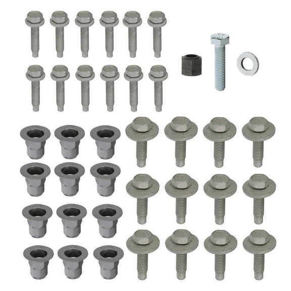 Tubular Side Step Hardware Kit For 2013-2019 Dodge Ram 1500 2500 3500 4500 5500