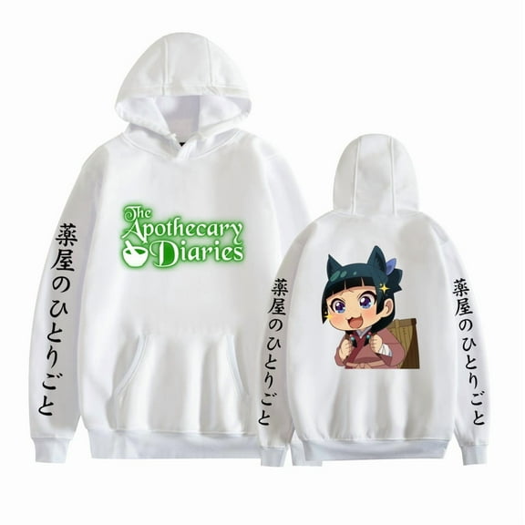 Leveorch Anime The Apothecary Diaries FashionNeutral Printing Long Sleeve Pocket  Hoodie Unisex