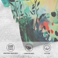 thumbnail image 5 of Yayeee 100% Cotton Hand Towels for Bathroom 16" x 28" Soft Absorbent Kitchen Towel, Colorful Plants, 5 of 7