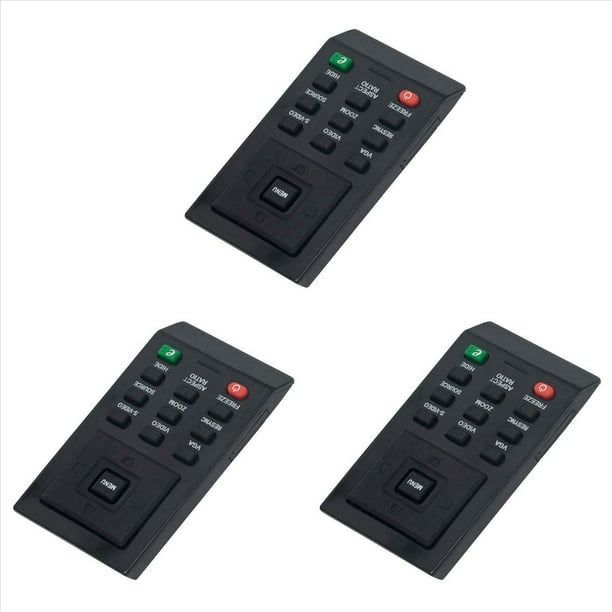 3X Reemplazo de Control Remoto para Proyector X1161P X1161PA X1261P X110P H110P X1161N