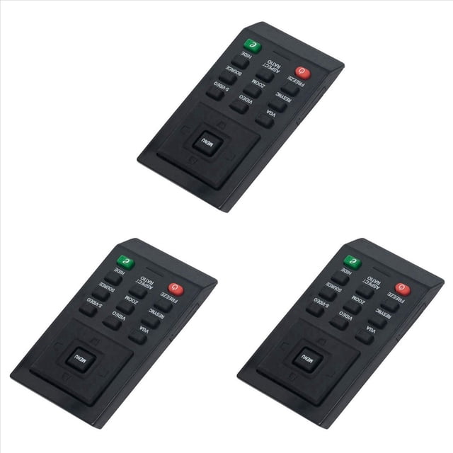 3X Reemplazo de Control Remoto para Proyector X1161P X1161PA X1261P X110P H110P X1161N