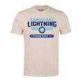 thumbnail image 2 of Men's Levelwear  Oatmeal Tampa Bay Lightning 2026 NHL Stadium Series Richmond Stacked T-Shirt, 2 of 3