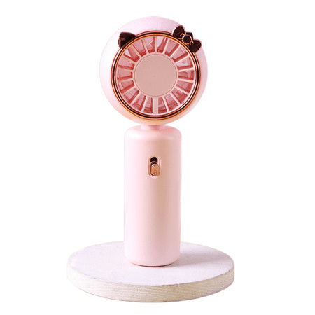 

Portable Fan Outdoor and Indoor Portable Small Fan with 3 Speeds Ultra Quiet USB Rechargeable Small Pocket Fan Interesting Design