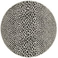 thumbnail image 2 of Jill Zarin Outdoor Collection Area Rug - Cape Town (4' 1" Round Black/Ivory), 2 of 7