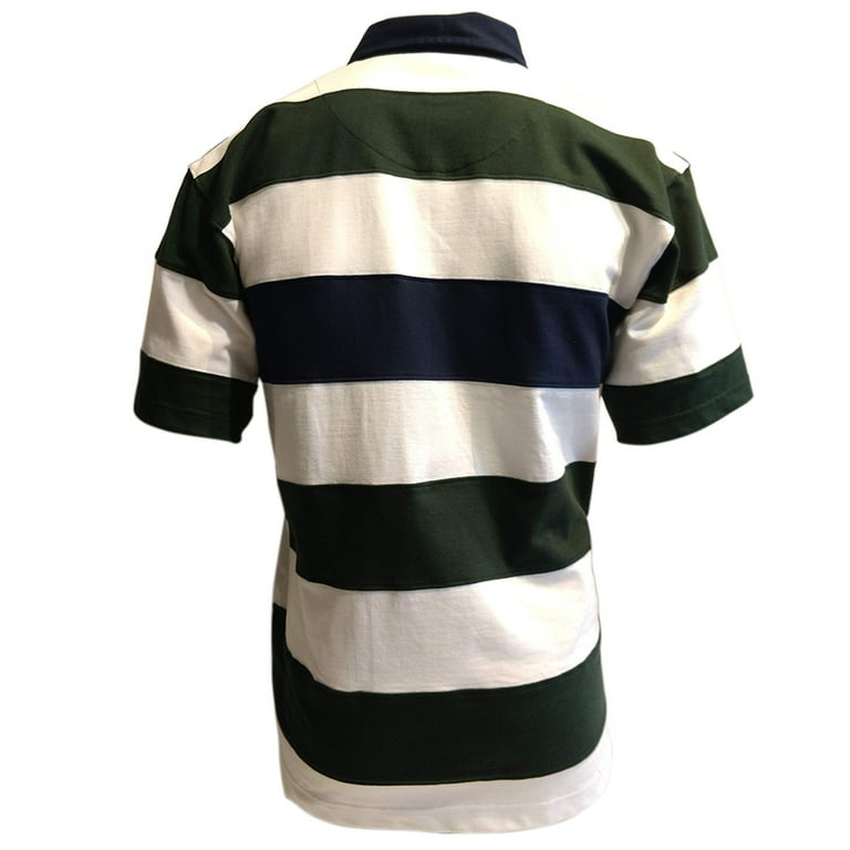 Cotton rugby shirts short sleeve sale