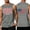Gray, variant on Mens 250 Anniversary USA Tank Tops Plus Size American Flag Sleeveless Shirt Muscle Graphic Tank Tops Athletic Parade Tee Shirts,White 4XL