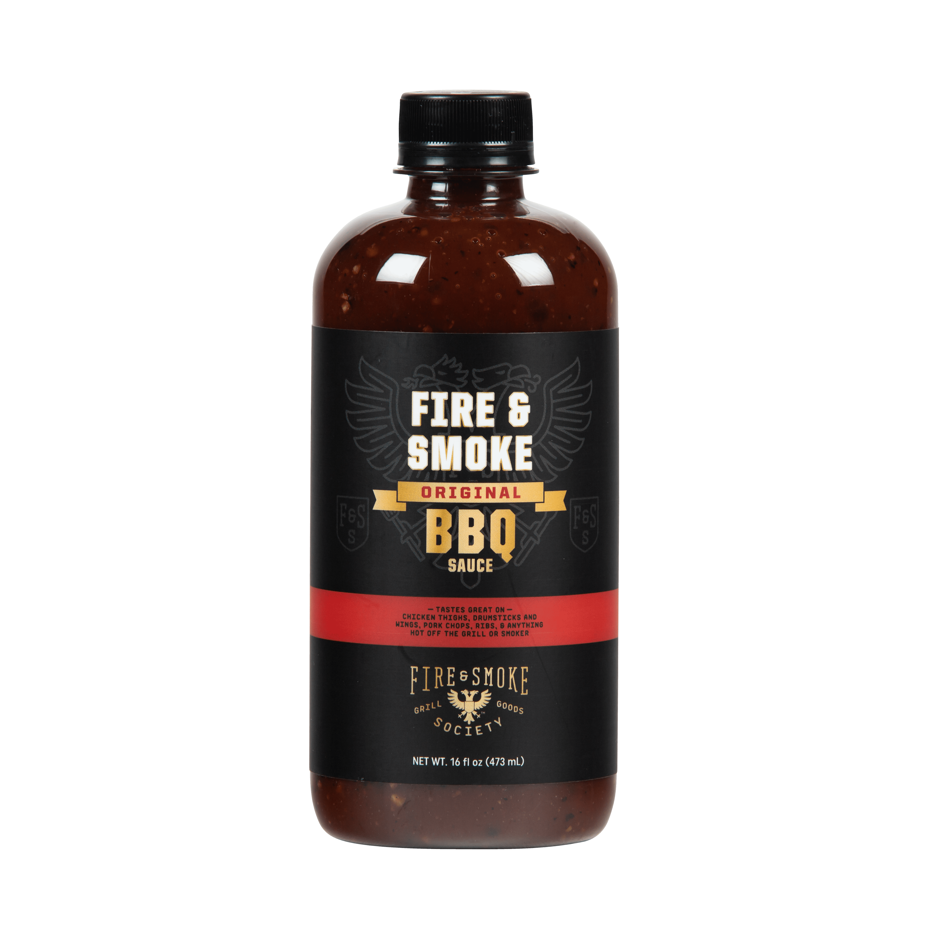 Fire & Smoke Society Original Savory BBQ Sauce 16oz.