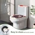 thumbnail image 4 of HELLHERO Vampire Toilet Lid Seat Cover of 2 Pcs Set Adjustable Bathroom Toilet Lid Cover Set Washable and Reusable Indoor Home, 4 of 7