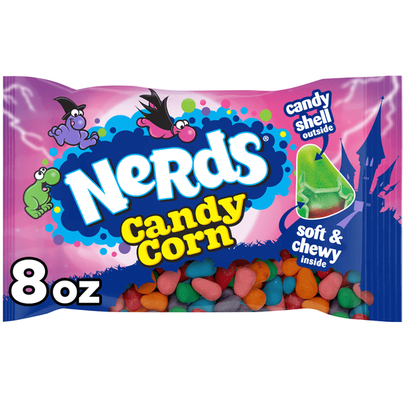 Nerds Candy Corn, Halloween Candy, Fall Treats, 8 Ounce Bag