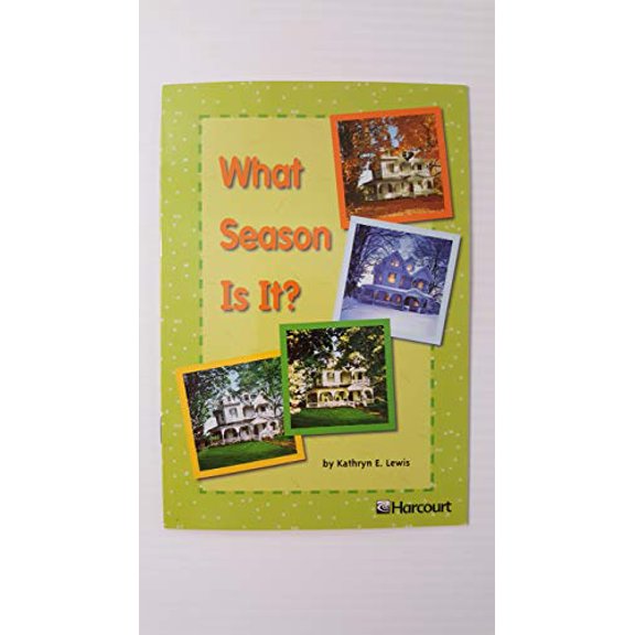 Pre-Owned Harcourt School Publishers Trophies: Ell Reader Grade 1 What Season Is It?