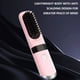thumbnail image 1 of Precios Reducidos, Plancha de pelo con carga USB, cepillo alisador 2 en 1, plancha negativa con 3 temperaturas, cepillo alisador de cerámica para mujer, plancha portátil Akmoler, 1 of 9